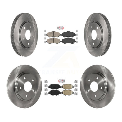 Kit de plaquettes en céramique et Rotor de frein avant et arrière, pour Dodge Grand Caravan Chrysler Town
