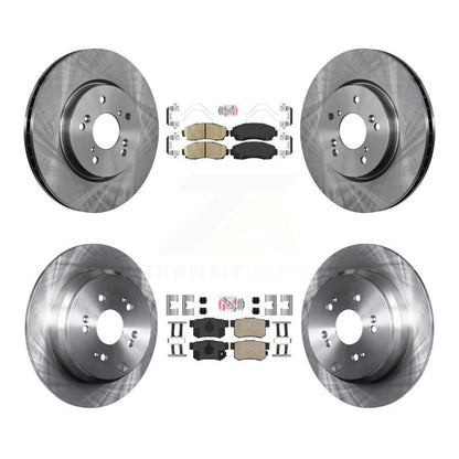 Kit de plaquettes en céramique et de rotors de frein à disque avant et arrière, pour Acura RDX K8A-106849