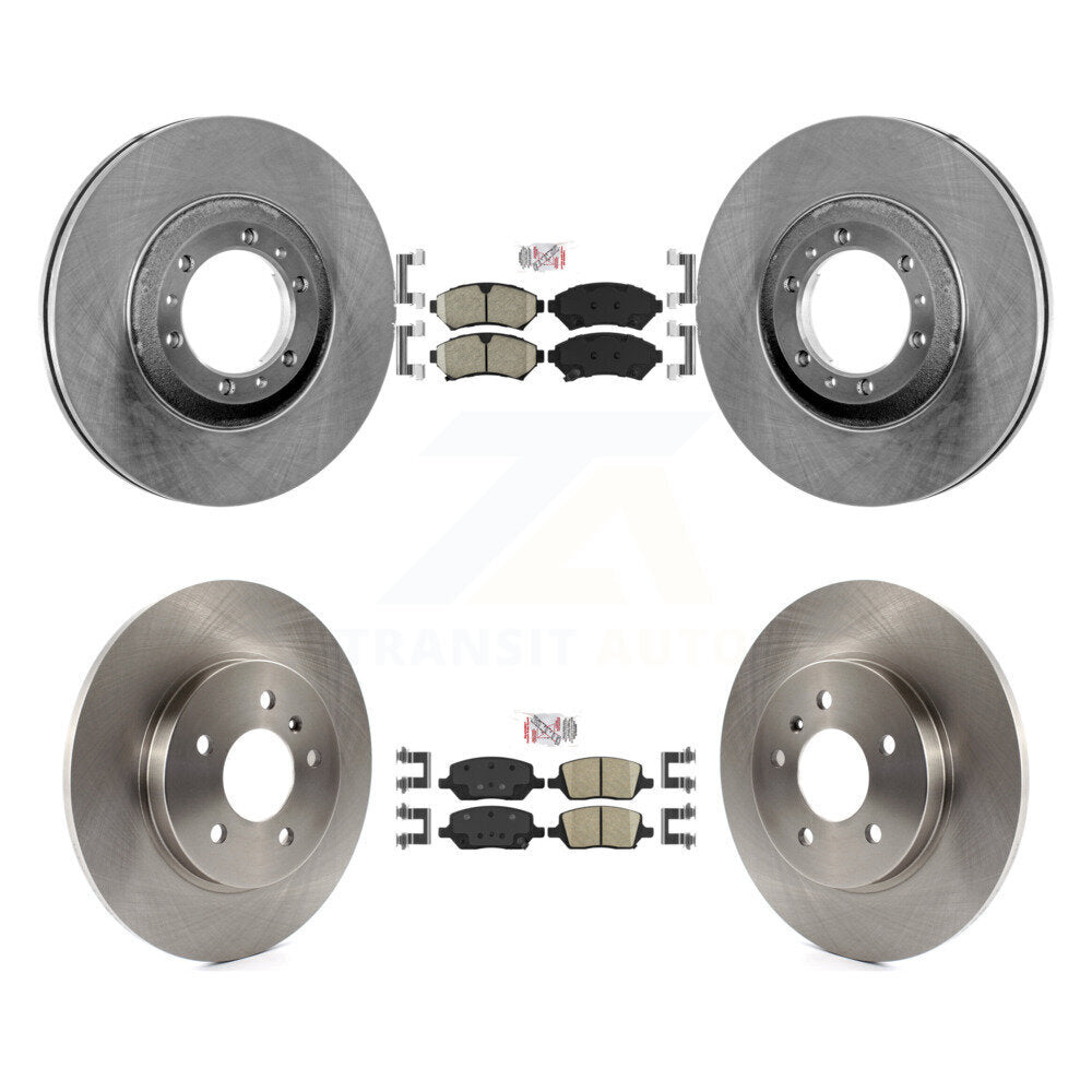 Kit de plaquettes en céramique et rotor de frein avant et arrière, pour Pontiac Montana SV6 2005 avec FW
