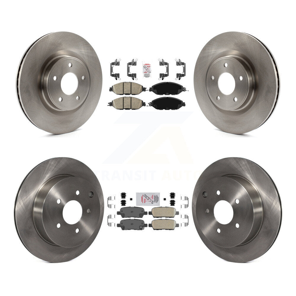Kit de plaquettes en céramique et Rotor de frein avant et arrière, pour Nissan Murano Pathfinder INFINIT