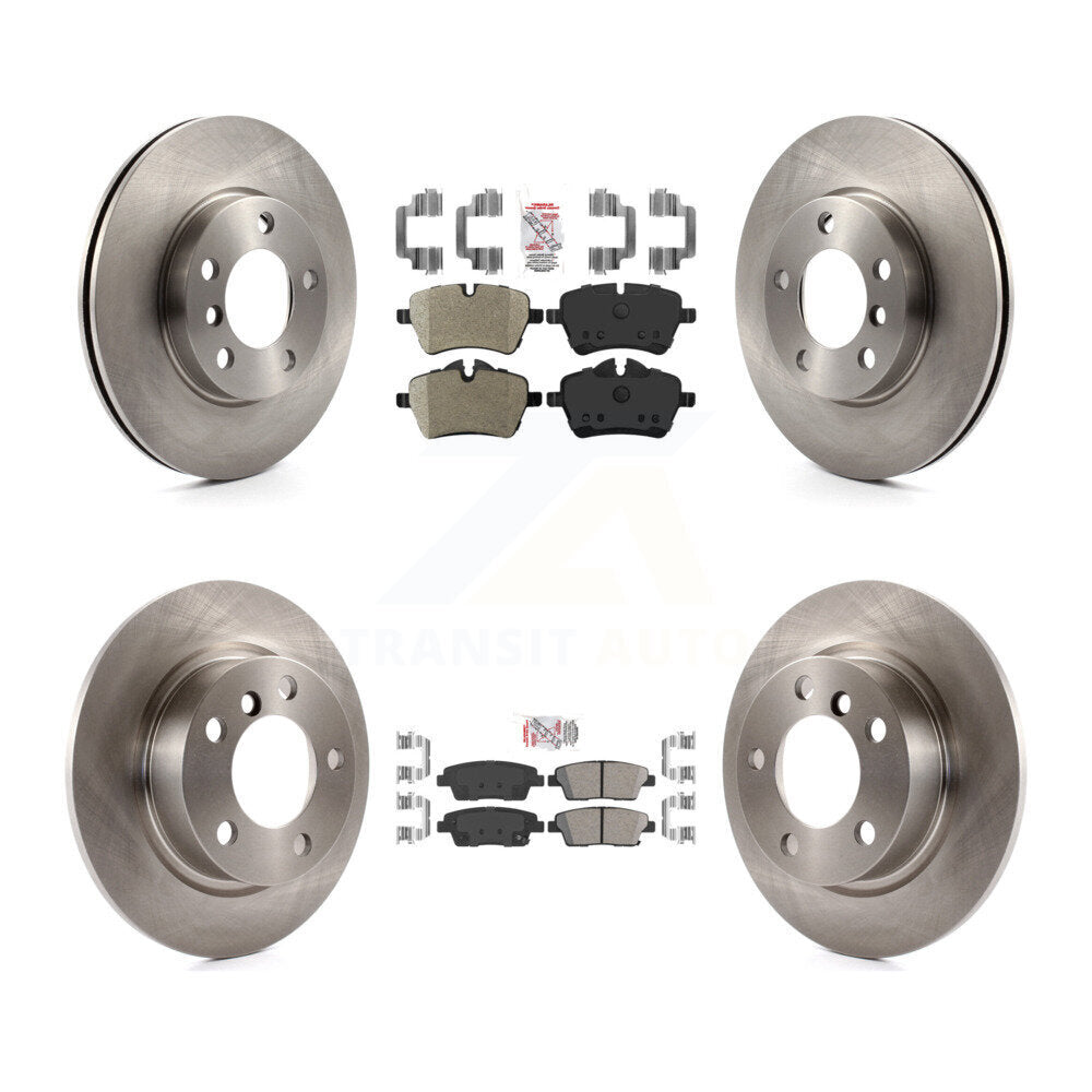 Kit de rotors de frein à plaquettes en céramique, semi-métalliques, avant et arrière, pour Mini Cooper Countryma