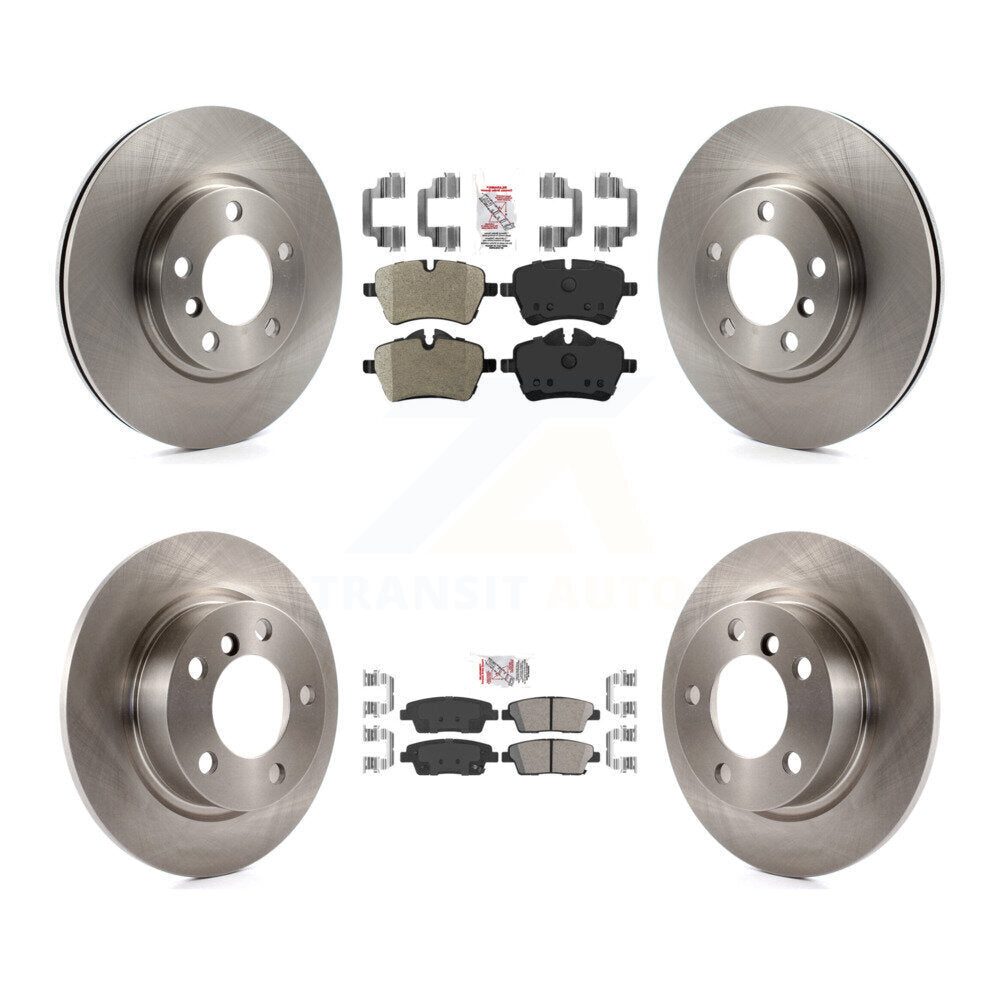 Kit de rotors de frein à plaquettes en céramique, semi-métalliques, avant et arrière, pour Mini Cooper Countryma