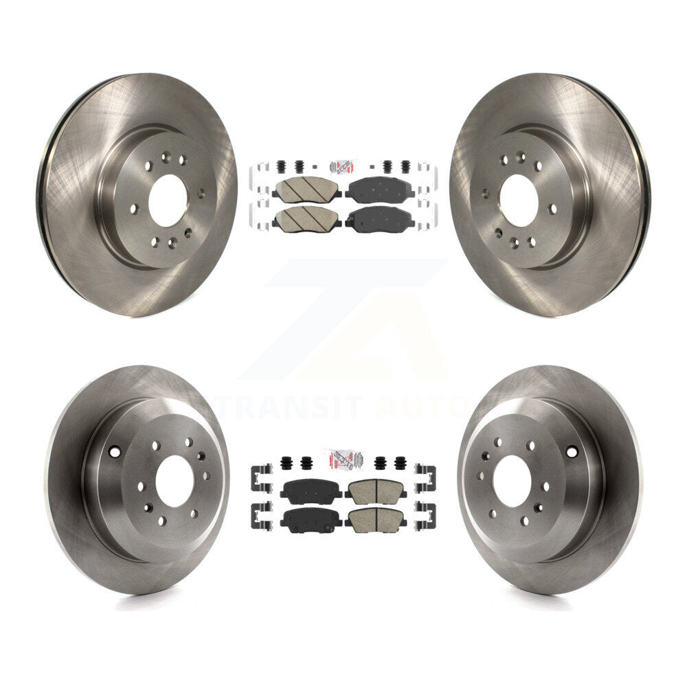 Kit de plaquettes en céramique et de rotors de frein à disque avant et arrière, pour Kia Borrego 2009 – 2011
