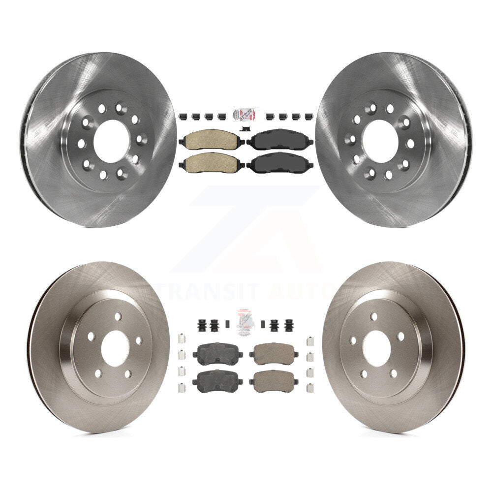 Kit de Rotor de frein à disque et plaquettes en céramique avant et arrière, pour Ford Freestar Mercury Montere