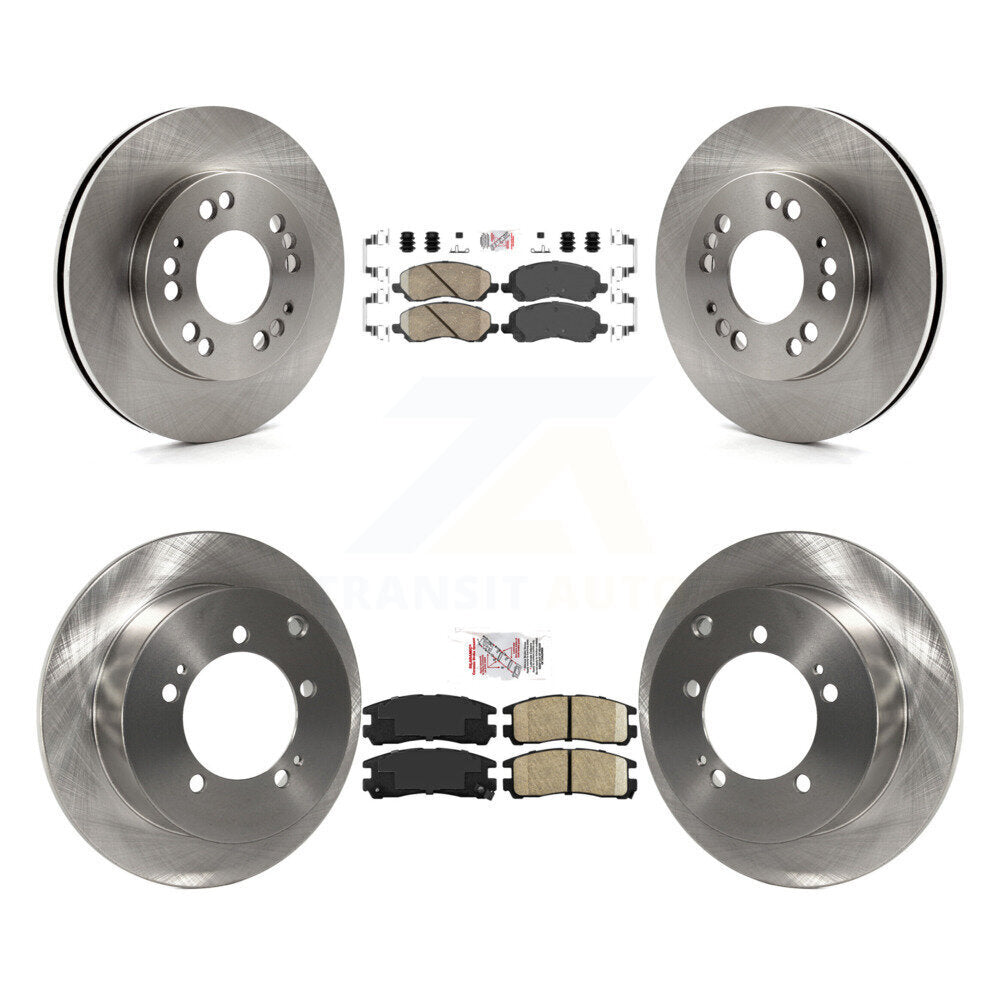 Kit de Rotor de frein à plaquettes en céramique avant et arrière, pour Mitsubishi Eclipse 01, 2,4 l à partir de 06