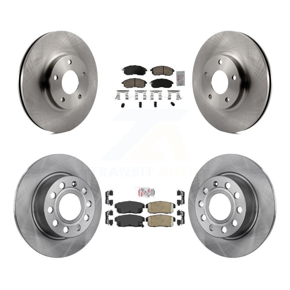 Kit de plaquettes en céramique et de disques de frein avant et arrière, pour INFINITI I35 2002 – 2004