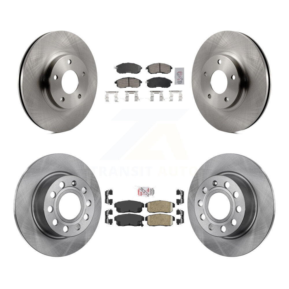 Kit de plaquettes en céramique et de disques de frein avant et arrière, pour INFINITI I35 2002 – 2004