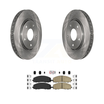 Kit de rotors de frein à disque avant et plaquettes en céramique pour Dodge Grand Caravan K8A-106917