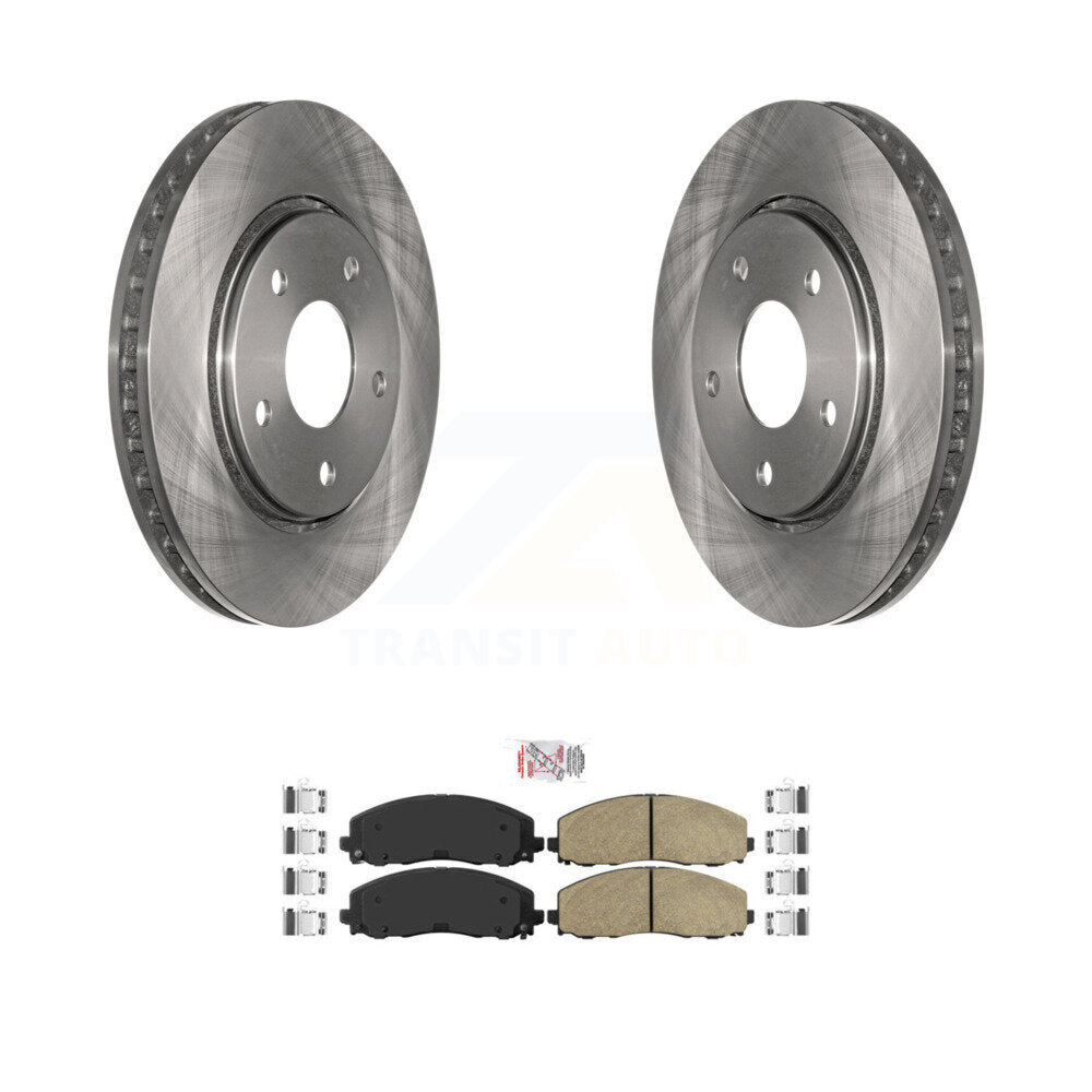 Kit de rotors de frein à disque avant et plaquettes en céramique pour Dodge Grand Caravan K8A-106918