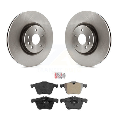 Rotors de frein à disque avant et Kit de plaquettes semi-métalliques pour Volvo XC70 S60 V60 S80 V7