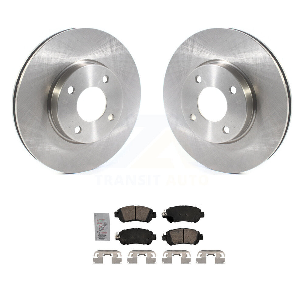 Kit de disques de frein à disque avant et plaquettes en céramique pour Nissan kick Versa K8A-106936