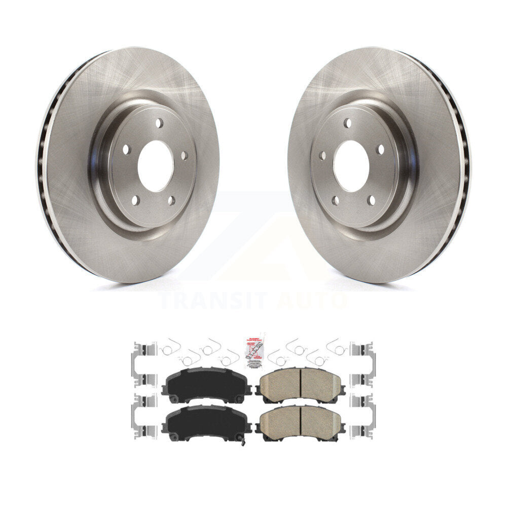 Kit de disques de frein à disque avant et plaquettes en céramique pour Nissan Rogue K8A-106969