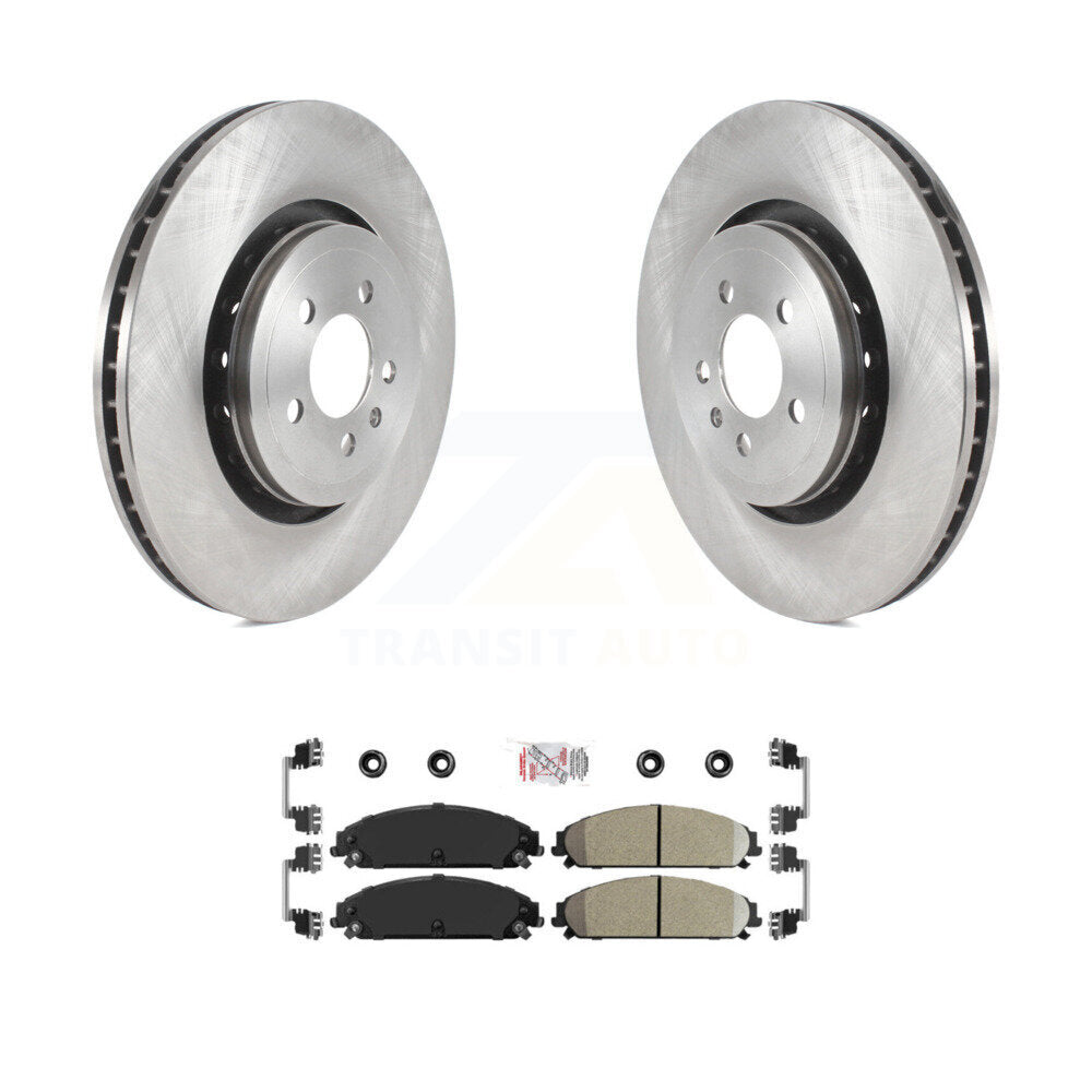 Kit de rotors de frein à disque avant et de plaquettes en céramique pour Dodge Charger K8A-106983