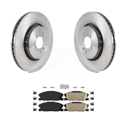 Kit de rotors de frein à disque avant et de plaquettes en céramique pour Dodge Charger K8A-106988