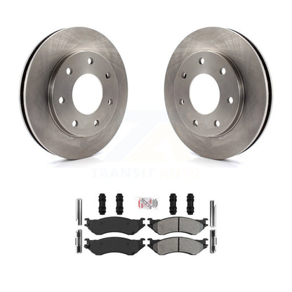 Kit de rotor de frein avant et de plaquettes semi-métalliques pour Ford F-150 F-250 HD Heritage 4W