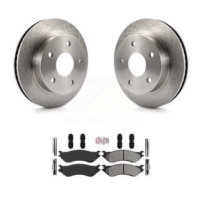 Rotors de frein à disque avant et kit de plaquettes semi-métalliques pour Dodge Ram 2000 2001 4W 1500