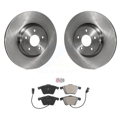Kit de disques de frein à disque avant et plaquettes semi-métalliques pour Volvo S40 V50 C70