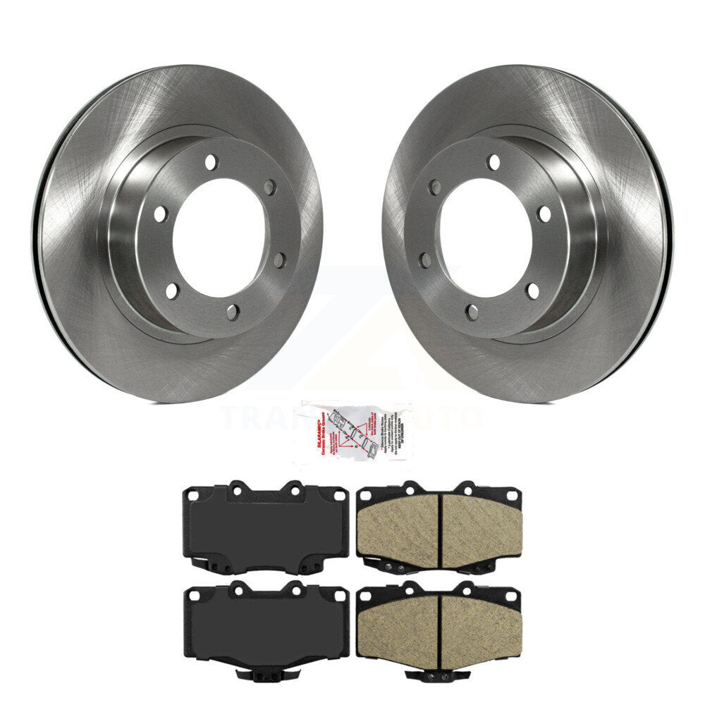 Kit de disques de frein à disque avant et plaquettes en céramique pour Toyota 4Runner K8A-107015