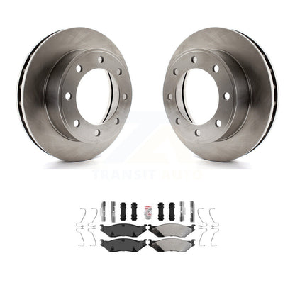 Kit de rotor de frein avant et de plaquettes semi-métalliques pour Ford F-450 Super Duty F-55 1999