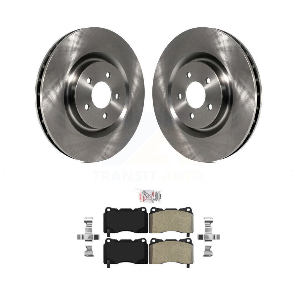 Kit de disques de frein à disque avant et plaquettes semi-métalliques pour Ford Mustang K8A-107023