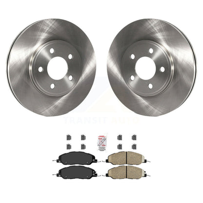 Kit de rotors de frein à disque avant et de plaquettes en céramique pour Ford Mustang Bullitt 2009