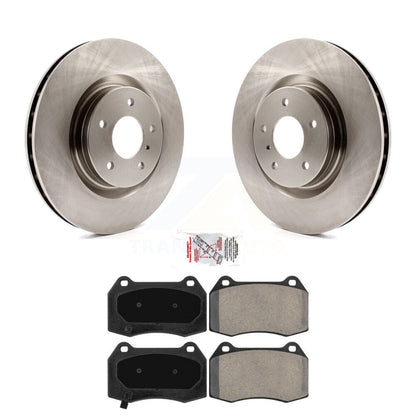 Kit de disques de frein à disque avant et plaquettes semi-métalliques pour Nissan 350Z INFINITI G35