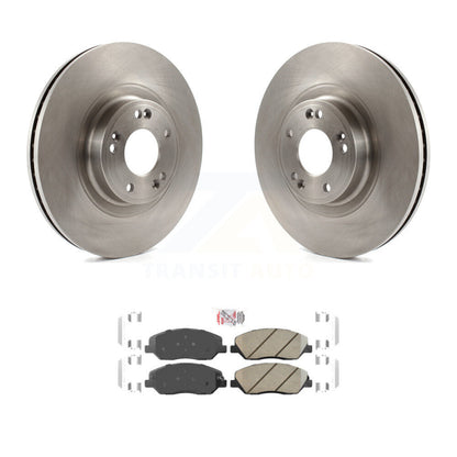 Kit de rotors de frein à disque avant et de plaquettes en céramique pour Hyundai Genesis 3,8 L 2012