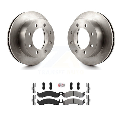 Kit de rotors de frein à disque avant et plaquettes semi-métalliques pour Dodge Ram 2500 3500 Van
