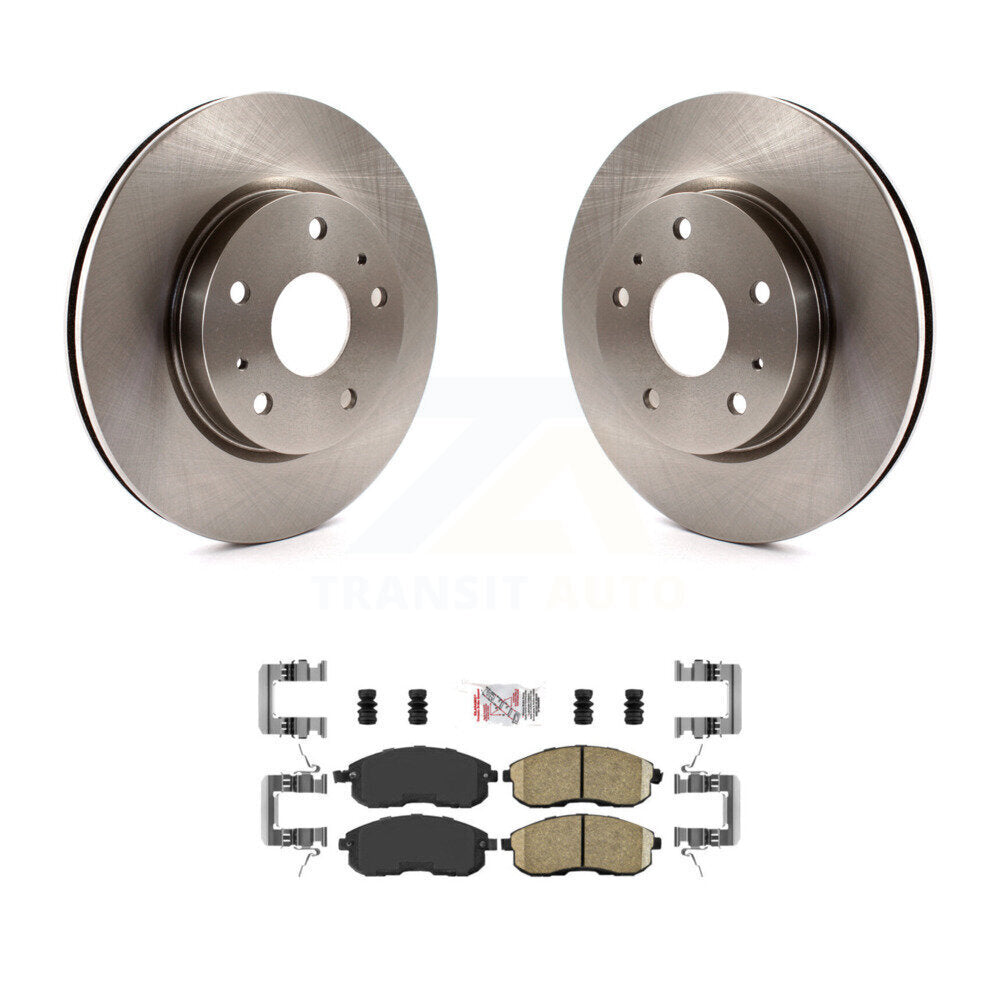 Kit de rotors de frein à disque avant et plaquettes en céramique pour Suzuki SX4 Crossover K8A-10707