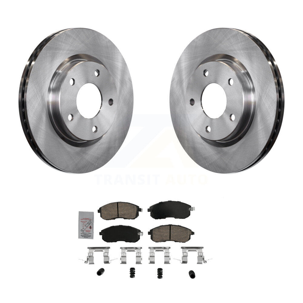 Kit de disques de frein à disque avant et plaquettes en céramique pour Nissan Sentra K8A-107078