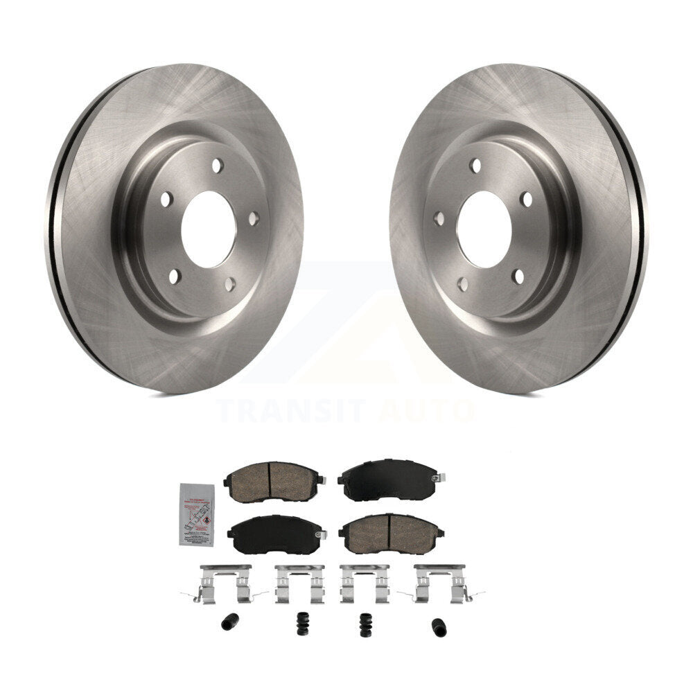 Kit de plaquettes en céramique pour rotors de frein à disque avant, pour Nissan Sentra Turbocharge 2017 – 2019