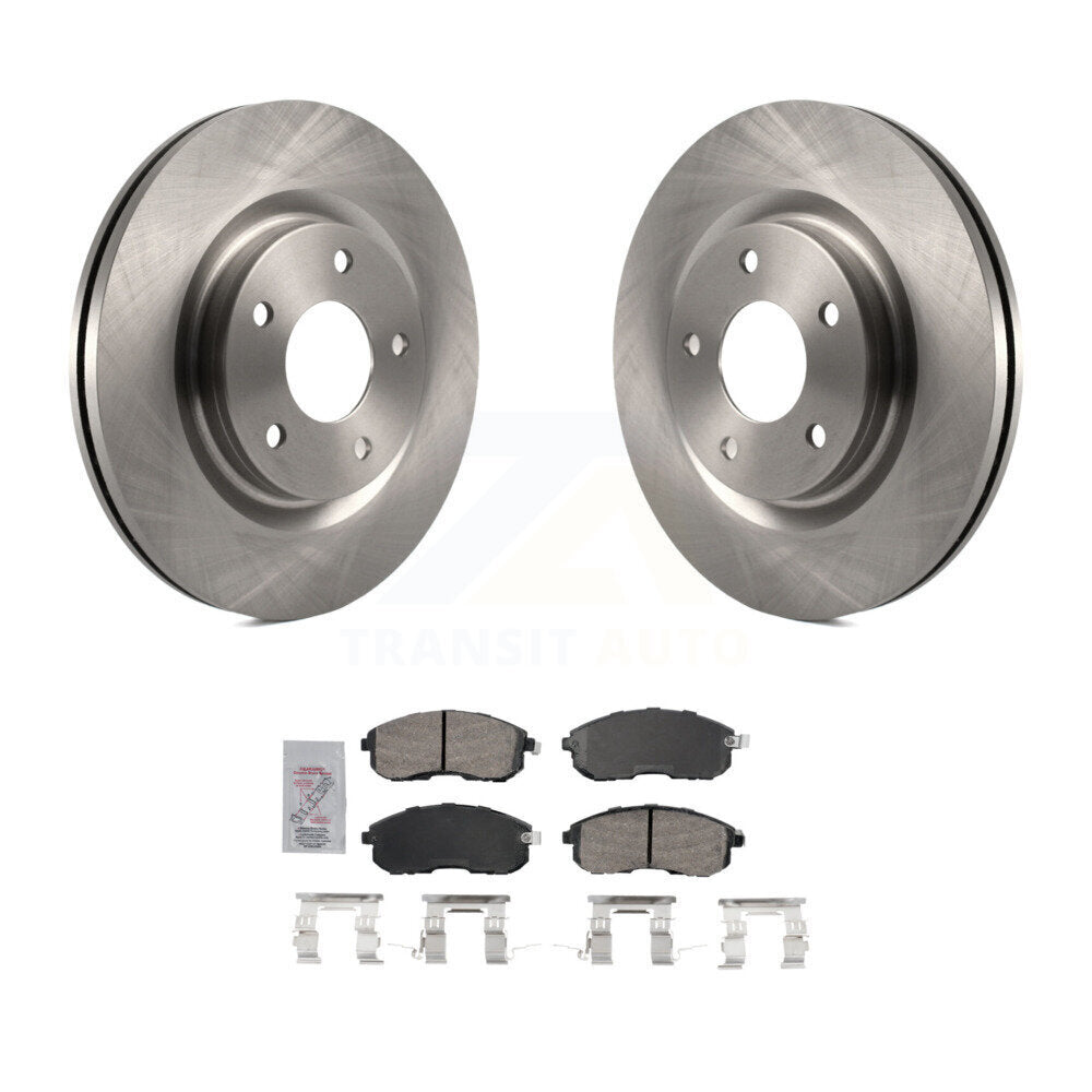 Kit de plaquettes en céramique pour rotors de frein à disque avant, pour Nissan Sentra Turbocharge 2017 – 2019