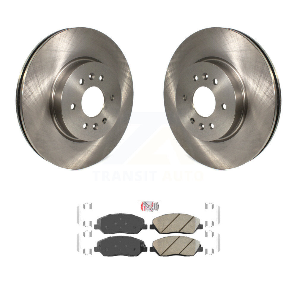 Kit de disques de frein à disque avant et plaquettes en céramique pour Kia Borrego 2009-2011