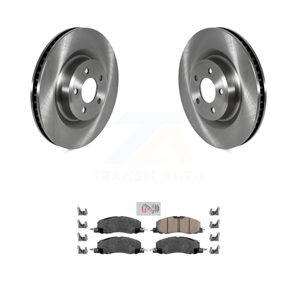 Kit de rotors de frein à disque avant et plaquettes en céramique pour Ford Explorer Lincoln Aviator
