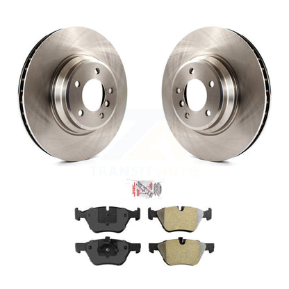 Kit de disques de frein à disque avant et plaquettes semi-métalliques pour BMW 335xi 2007 K8A-10709