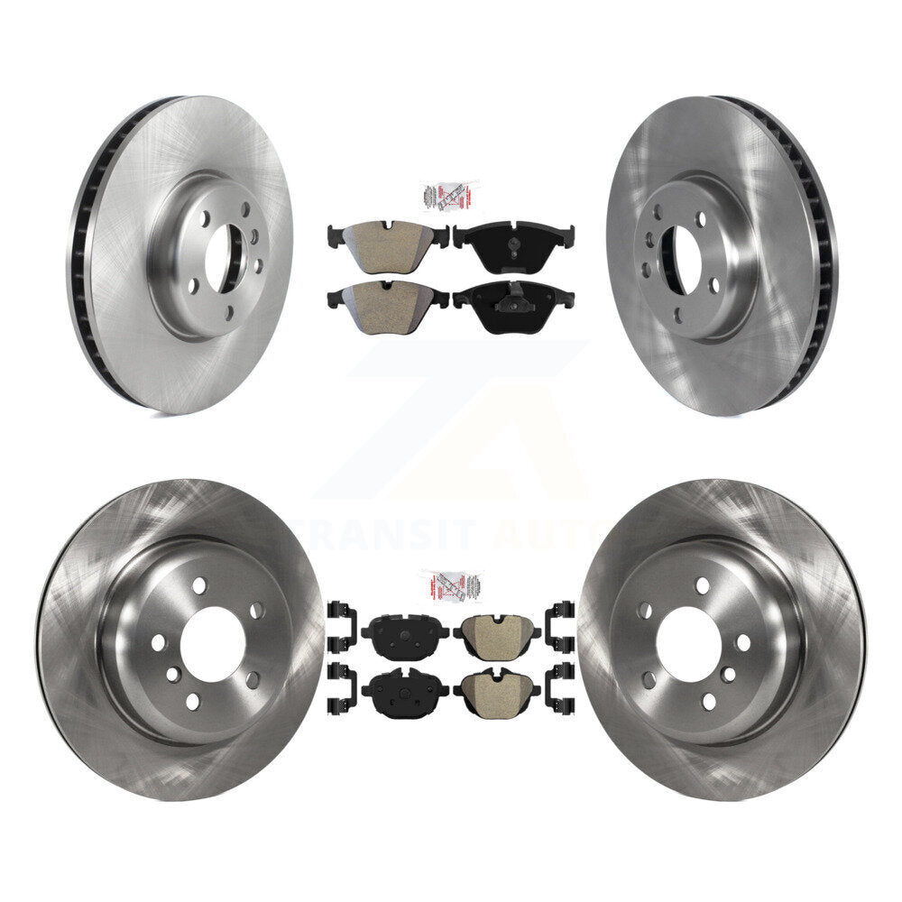 Kit de plaquettes semi-métalliques avant et arrière et disques de frein (6 pièces) pour BMW 535i