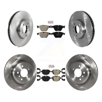 Kit de plaquettes semi-métalliques avant et arrière et disques de frein (6 pièces) pour BMW 535i