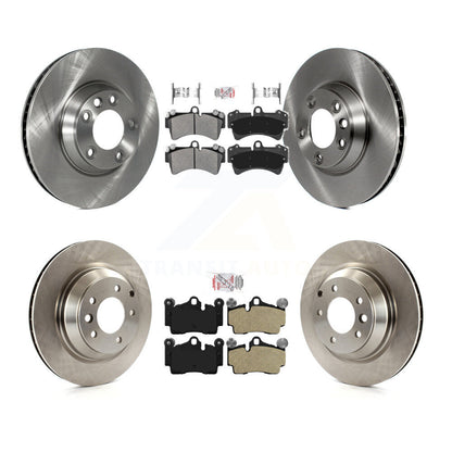 Kit de plaquettes semi-métalliques avant et arrière et disques de frein (6 pièces) pour Audi Q7