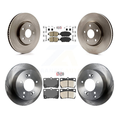 Kit de plaquettes en céramique et de rotors de frein à disque avant et arrière (6 pièces) pour Lexus IS250
