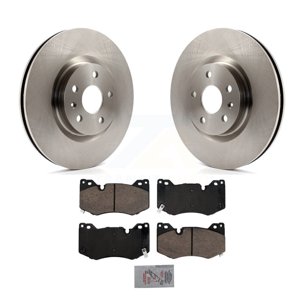 Kit de rotors de frein à disque avant et plaquettes en céramique pour Chevrolet Corvette K8A-107114