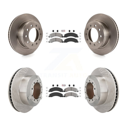Kit de plaquettes semi-métalliques avant et arrière et Rotor de frein, pour Ram Dodge Sterling Truck 450