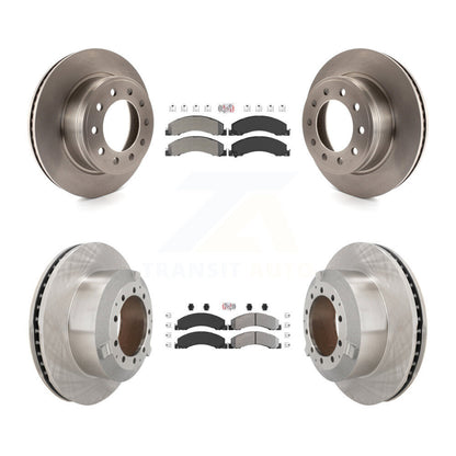 Kit de plaquettes semi-métalliques avant et arrière et Rotor de frein, pour Ram Dodge Sterling Truck 450