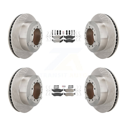 Kit de plaquettes semi-métalliques avant et arrière et Rotor de frein pour International TerraStar IC A