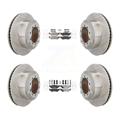 Kit de plaquettes semi-métalliques avant et arrière et Rotor de frein pour International TerraStar IC A
