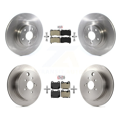 Kit de rotor de frein à plaquettes semi-métalliques avant et arrière pour Toyota 86 sans frein Brembo