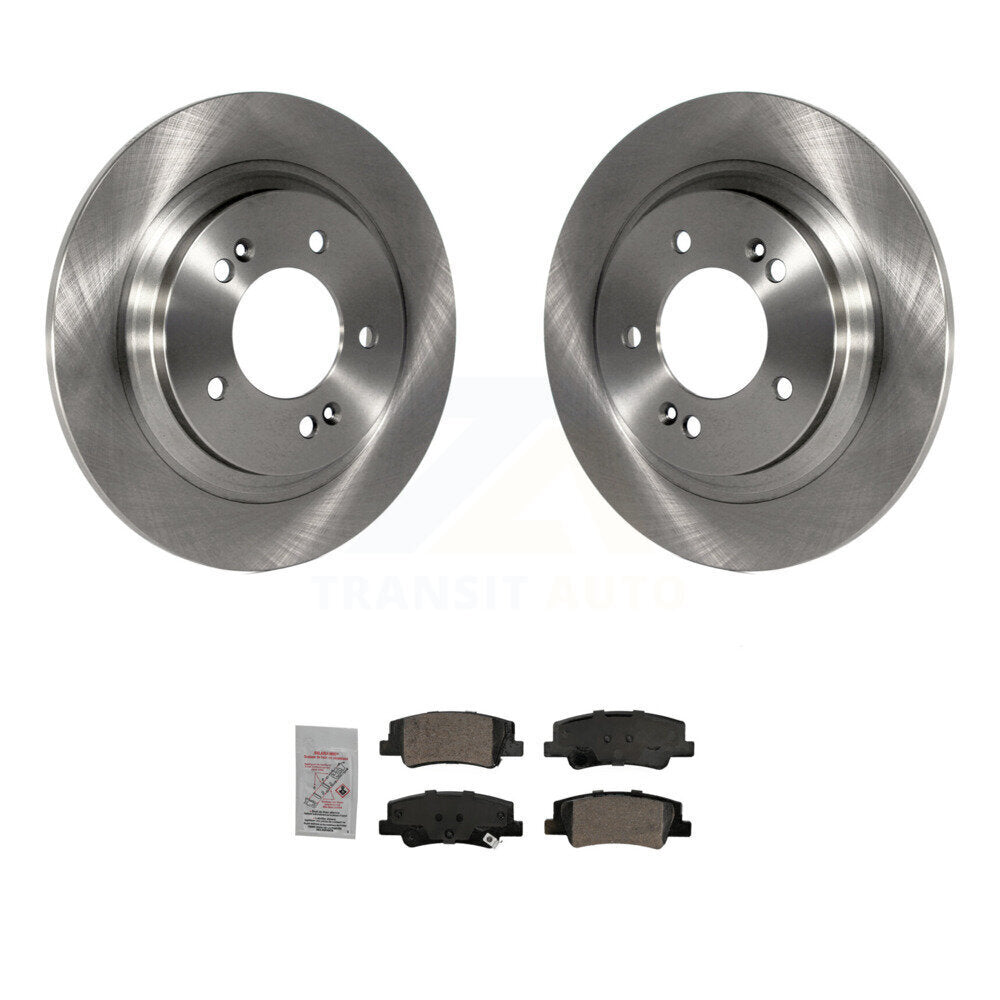 Kit de rotors de frein à disque arrière et plaquettes en céramique, pour Hyundai Sonata Kia Niro EV K5