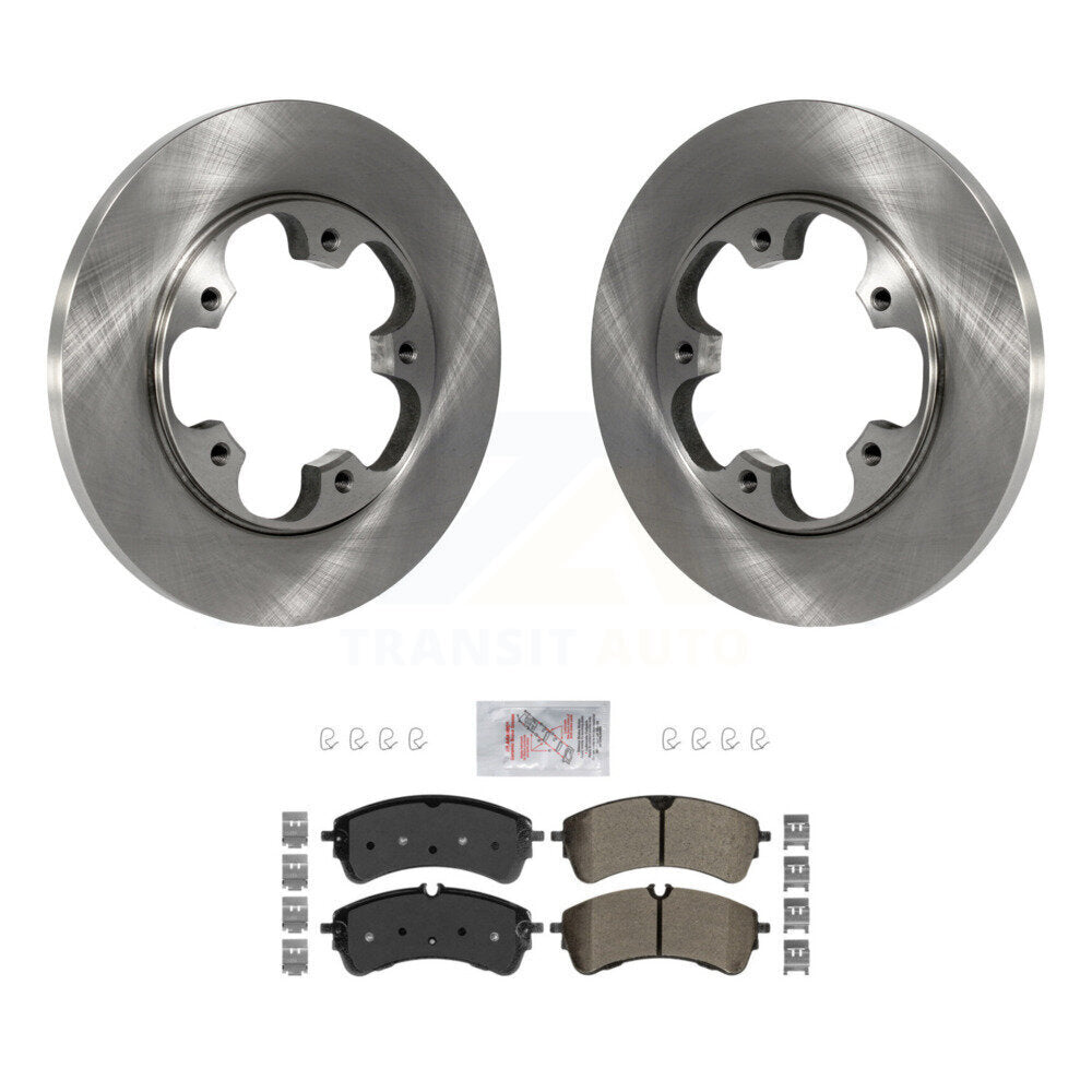 Kit de rotor de frein à disque arrière et de plaquettes semi-métalliques pour Ford Transit-250 Transit-15