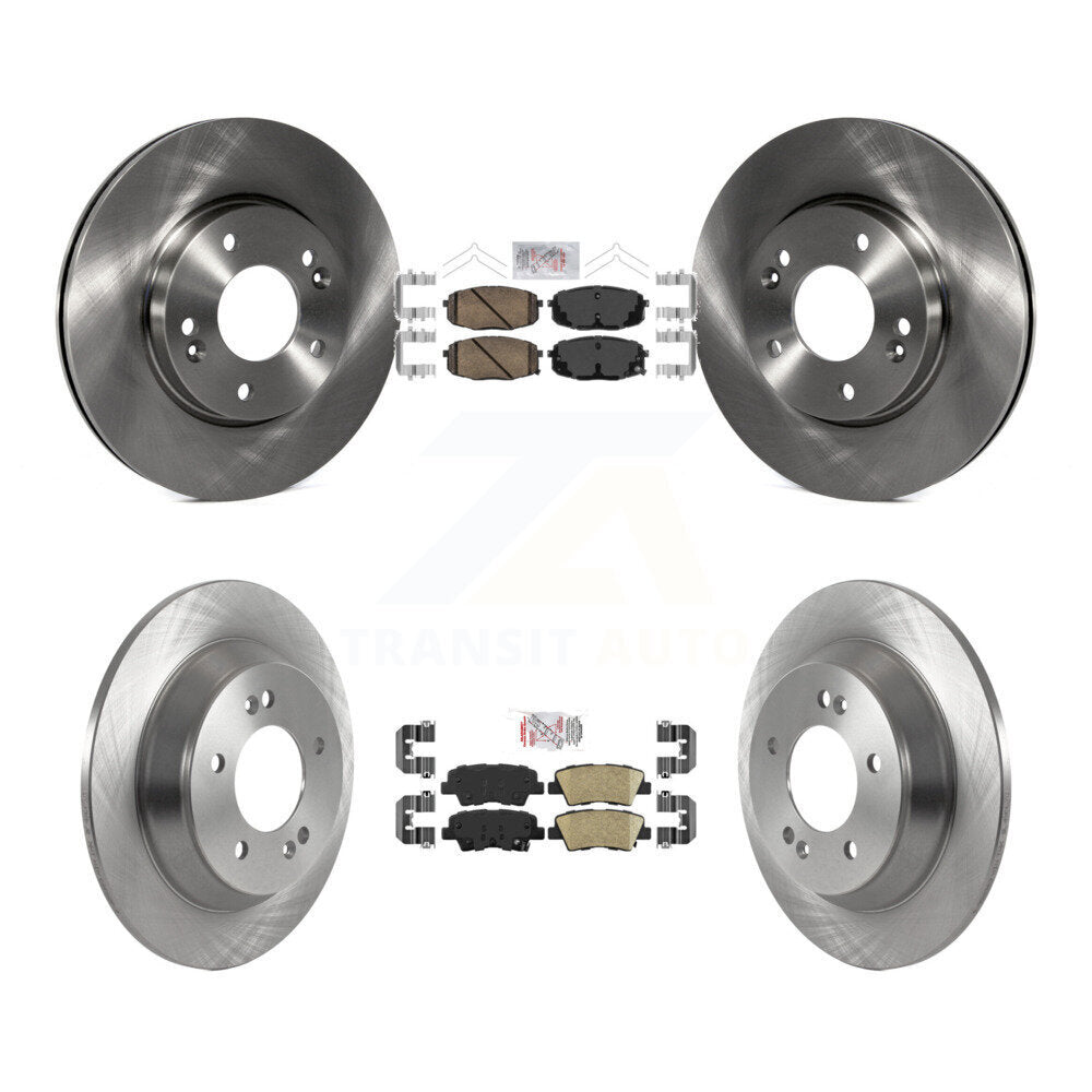 Kit de rotors de frein à disque avec plaquettes en céramique avant et arrière, pour Hyundai Kona FWD 2022 avec 1.6