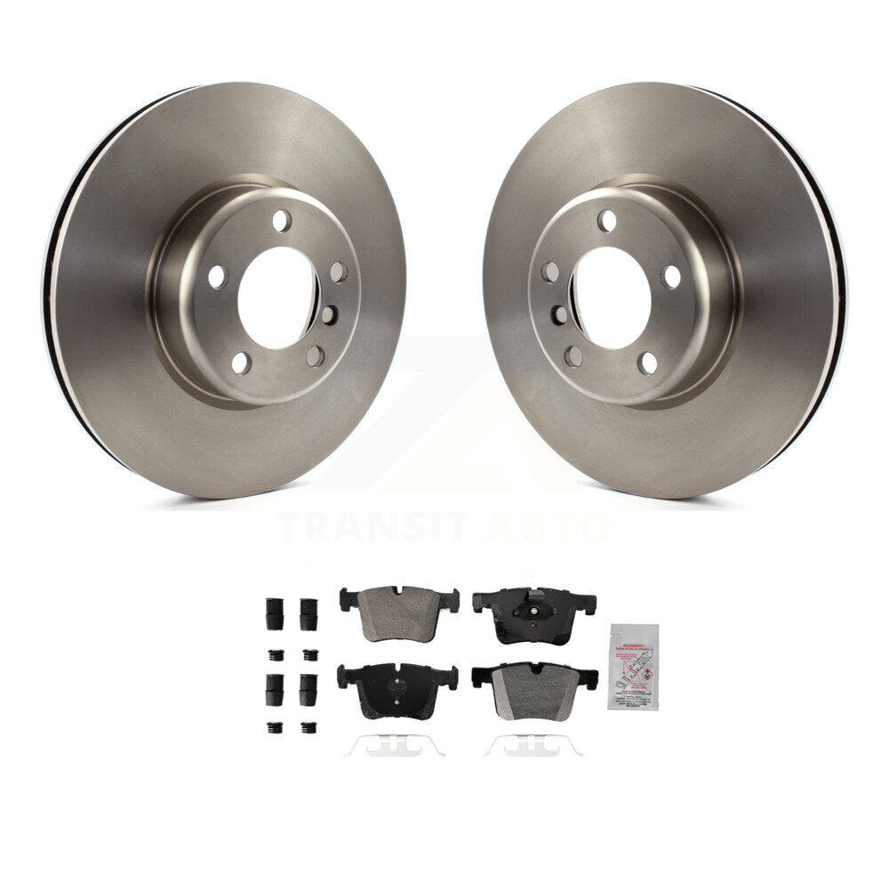 Kit de disques de frein à disque avant et plaquettes semi-métalliques pour BMW 335i xDrive GT