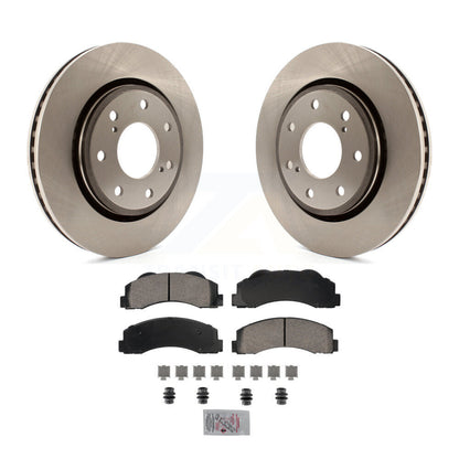 Kit de rotor de frein avant et de plaquettes en céramique pour Ford F-150 2010-2014 avec roue à 7 écrous